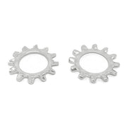 1/4" 410 Stainless Steel External Tooth Lock Washers