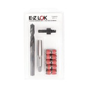 M10-1.5 x M16-2.0 Stainless Steel Solid Wall Threaded Insert W/Red Loctite Standard Repair Kit with Inserts, Drill Bit, Tap, and Install Tool