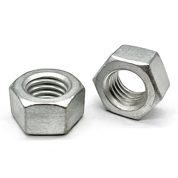 1/2"-13 Aluminum Finished Hex Nuts