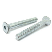 #10-24x1-3/4" Alloy Flat Head Socket Cap Screws Zinc Clear