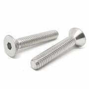 M3-0.50x6 Stainless A4-70 Flat Head Socket Cap Screws
