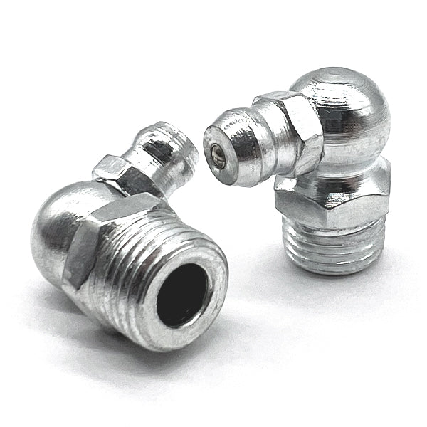 M6-1.0 Zerks Grease Fitting 90 Degree Steel Zinc