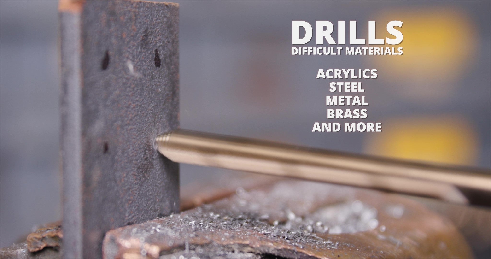 13/64" Stepped Point Cobalt Drill Bit with 3-Flat Shank