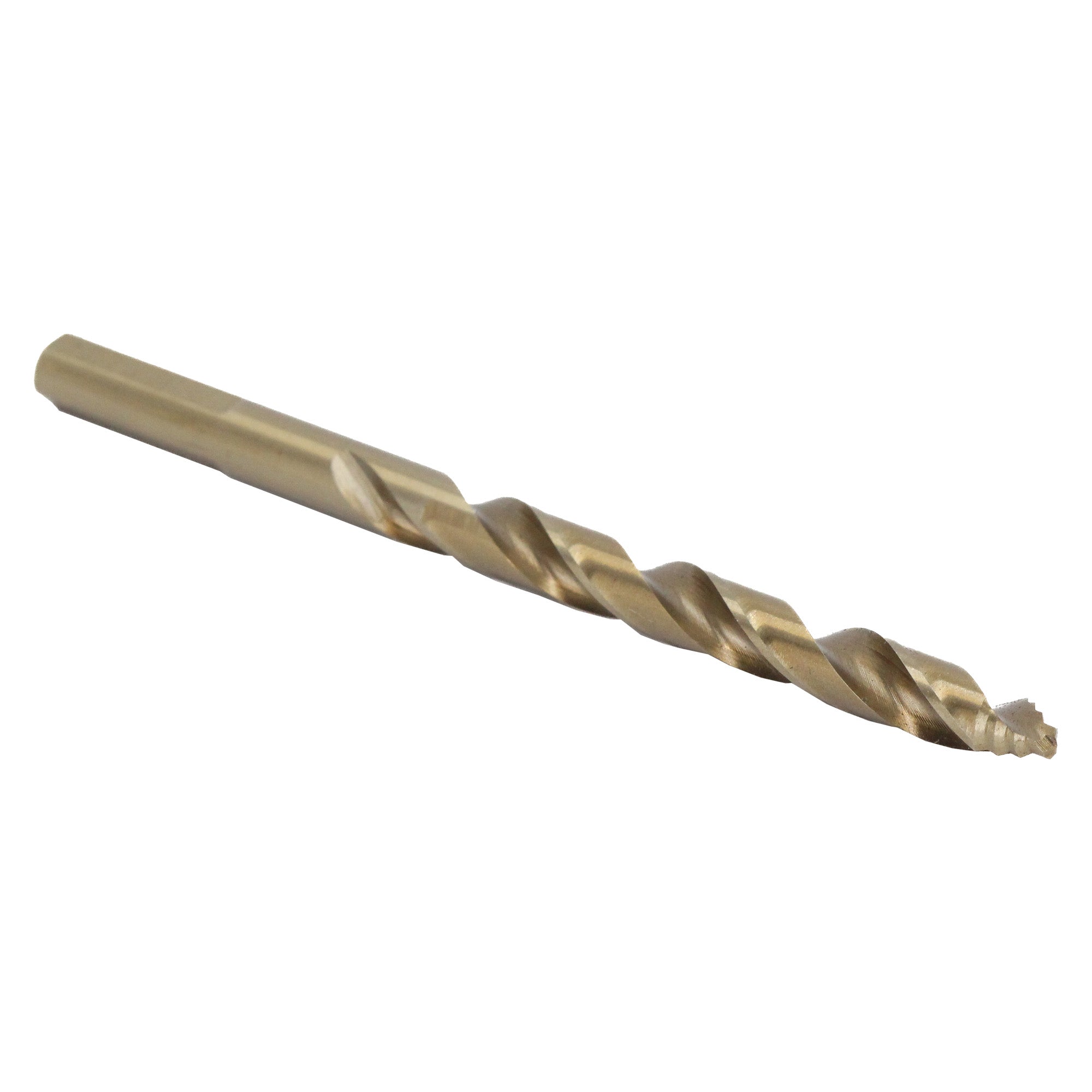 3/16" Stepped Point Cobalt Drill Bit with 3-Flat Shank