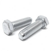 M14-1.5x25 Class 10.9 Fine Thread Hex Cap Screws Zinc Clear