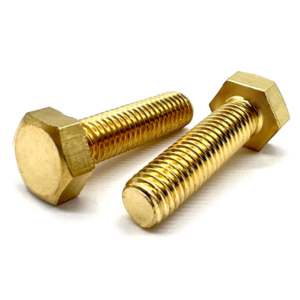 3/8"-16x3/4" Brass Flat Head Socket Cap Screw