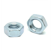 1"-14 Grade A Hex Jam Nuts Zinc