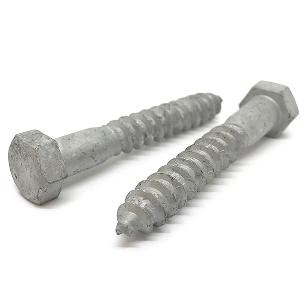 1/2-6x3" Hex Lag Screws A307 Grade A Galvanized