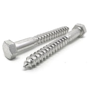 3/8-7x3" 18-8 Stainless Steel Hex Lag Screws
