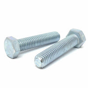 7/16-14x3-1/2" Hex Tap Bolts Grade 5 Full Thread Zinc