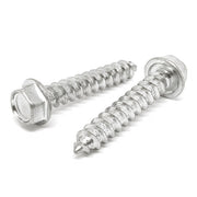 #14-10x2" 18-8 Stainless Steel Hex Washer Head Type A Self Tapping Screws