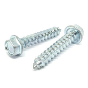 #14x1-3/4" Hex Washer Head Type AB Self Tapping Sheet Metal Screws Zinc