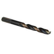 17/64" HSS Black & Gold Split Point Drill Bit with 3-Flat Shank, Contractor Series