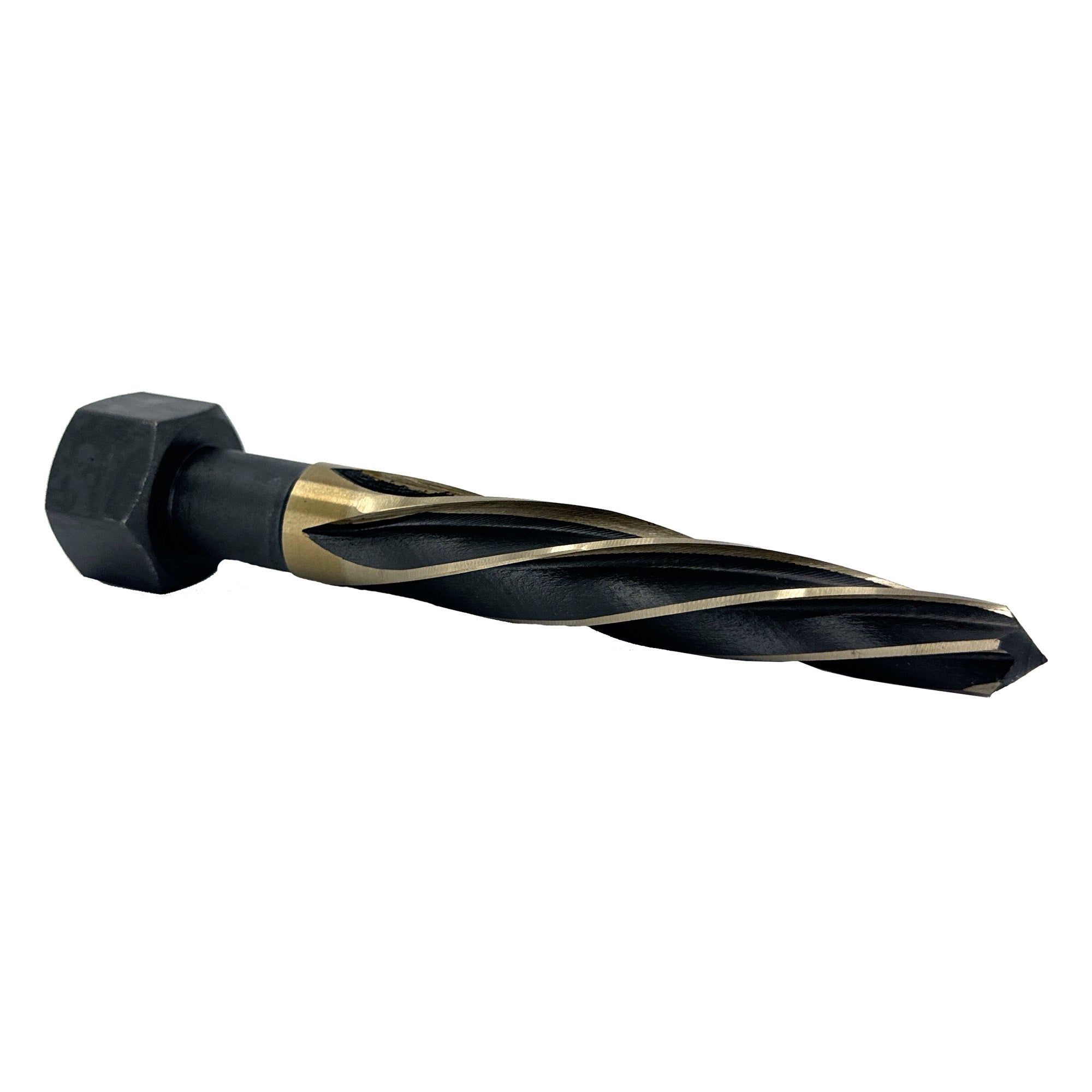 9/16" HSS Black & Gold HSS Black & Gold Hex Shank Bridge Reamer