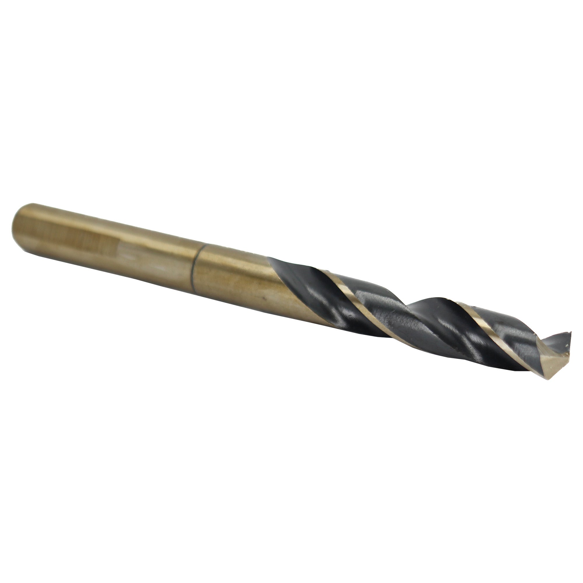 21/32" HSS Black & Gold Drill Bit with Reduced 1/2" 3-Flat Shank, KFD