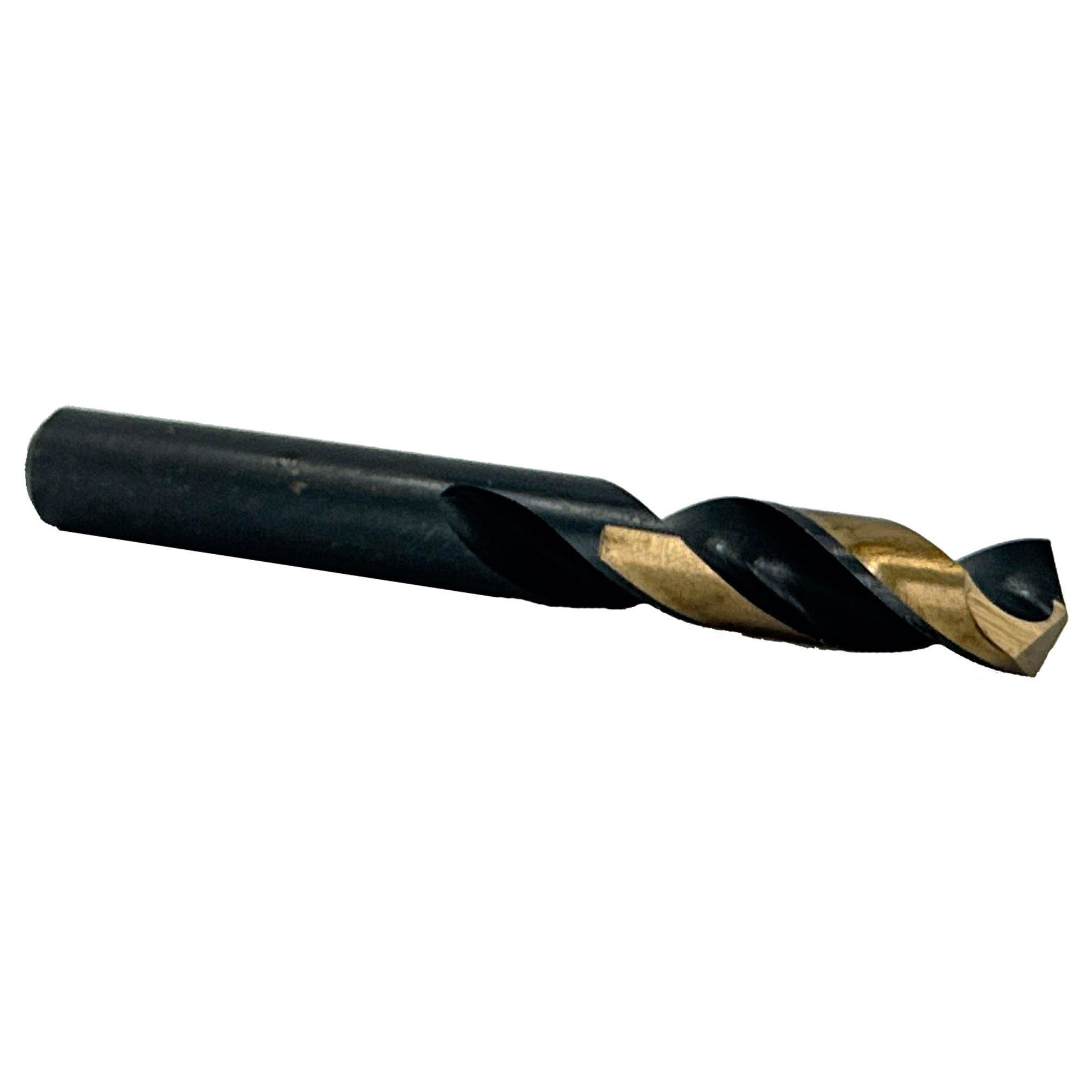 3/8" HSS Black & Gold Split Point Stub Drill Bit, Contractor Series