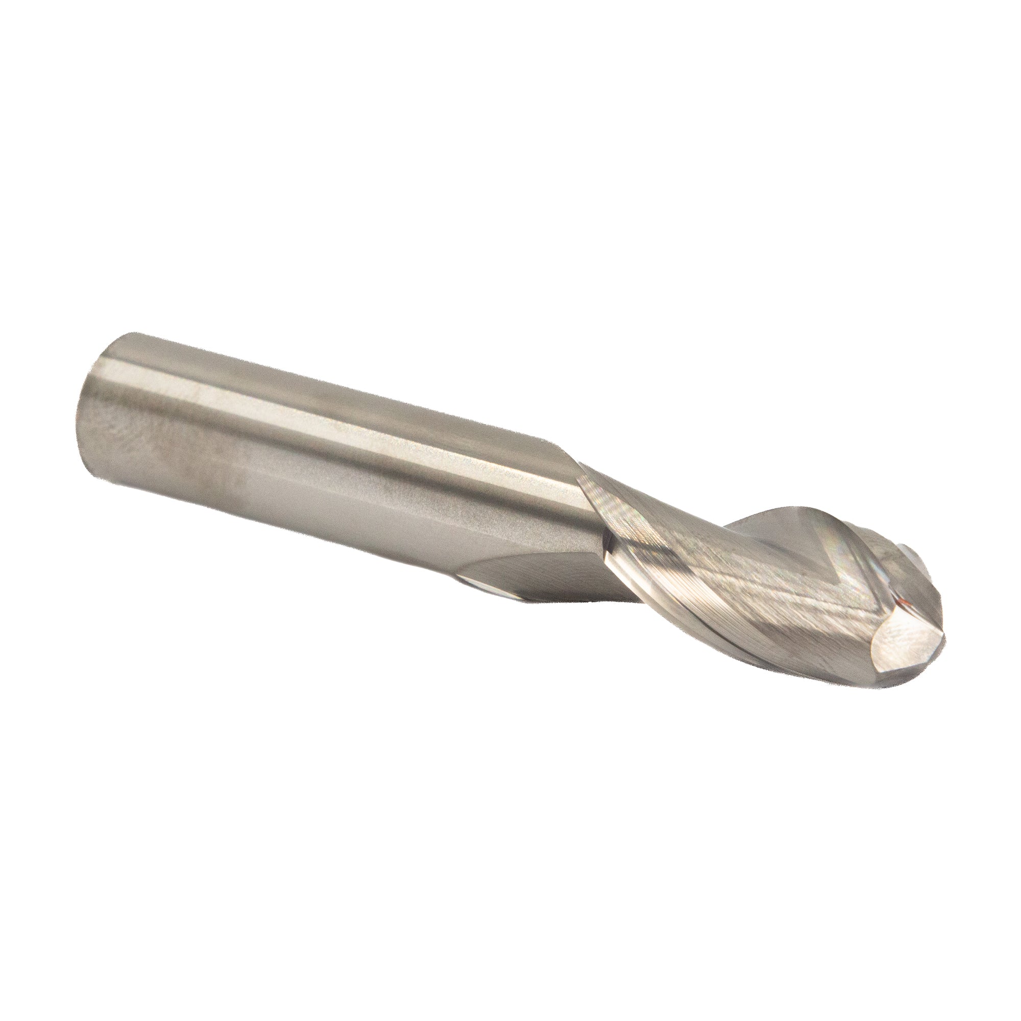 3/8" Carbide 2 Flute Single End Ball End Mill