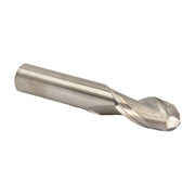 3/32" Carbide 2 Flute Single End Ball End Mill