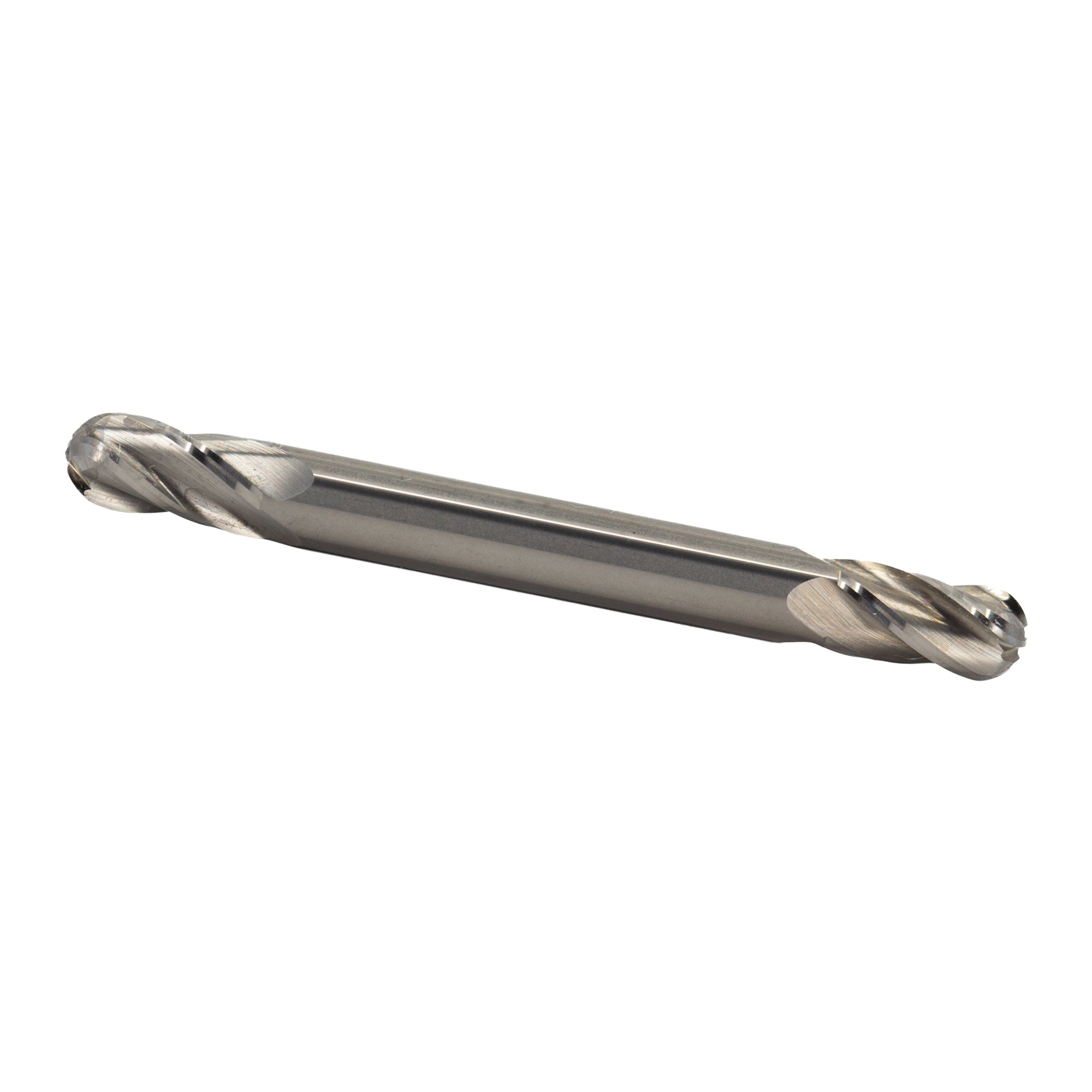 5/16" Carbide 4 Flute Double End Stub Ball End Mill