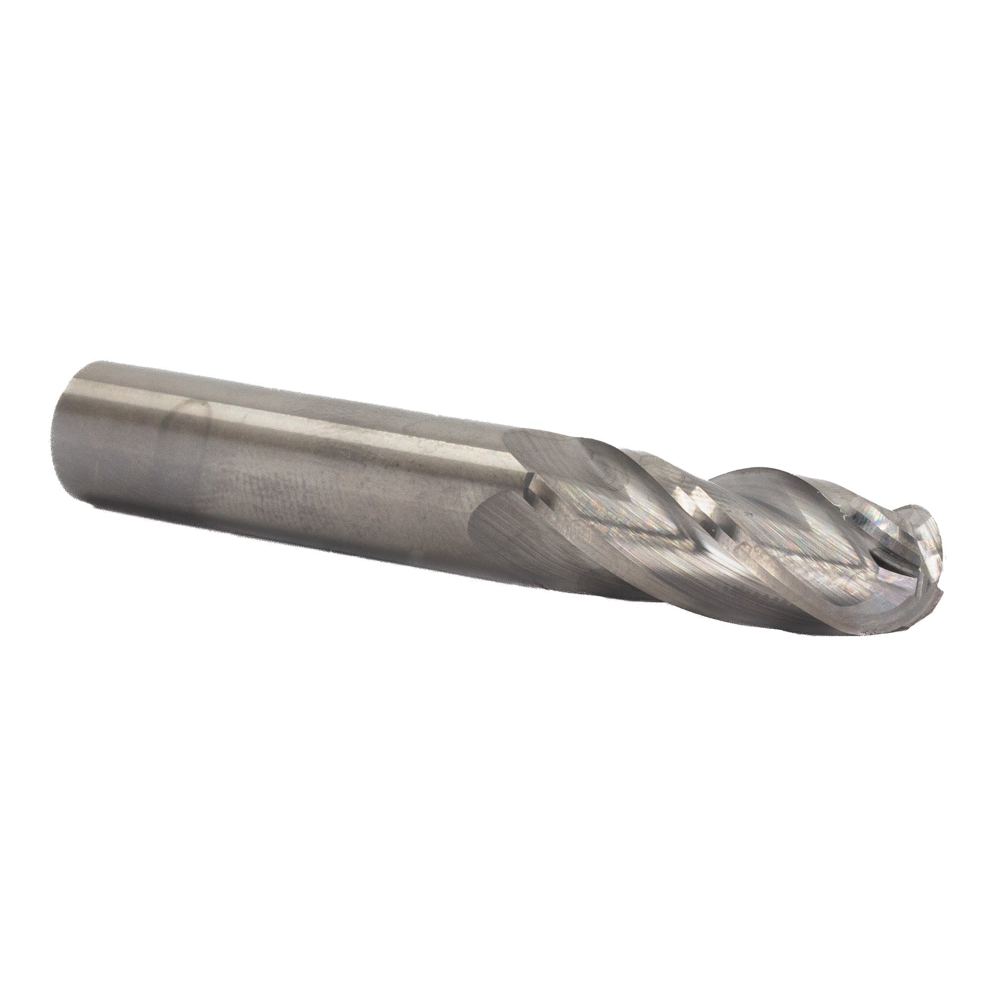 1" Carbide 4 Flute Single End Ball End Mill