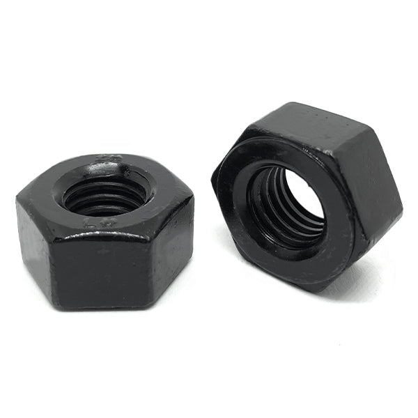 1"-8 Grade 2H Heavy Hex Nuts Plain & Oil