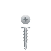 #10 Strong-Point Pancake Head 10-16 x 1, PH, Strong-Shield