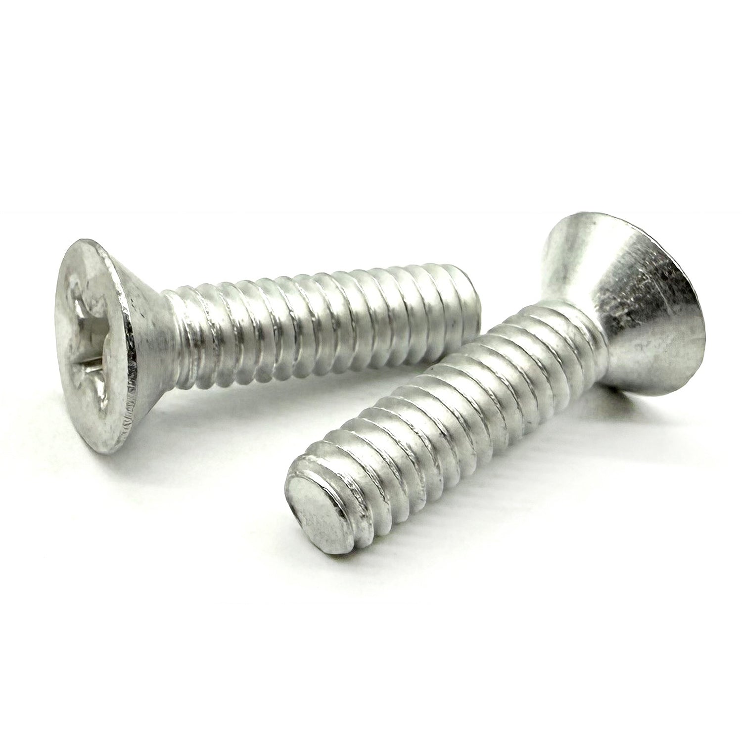 #10-24x1/2" Aluminum Phillips Flat Head Machine Screw