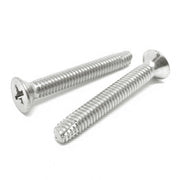 #6-32x5/8" 410 Stainless Steel Phillips Flat Head Type F Thread Cutting Screws