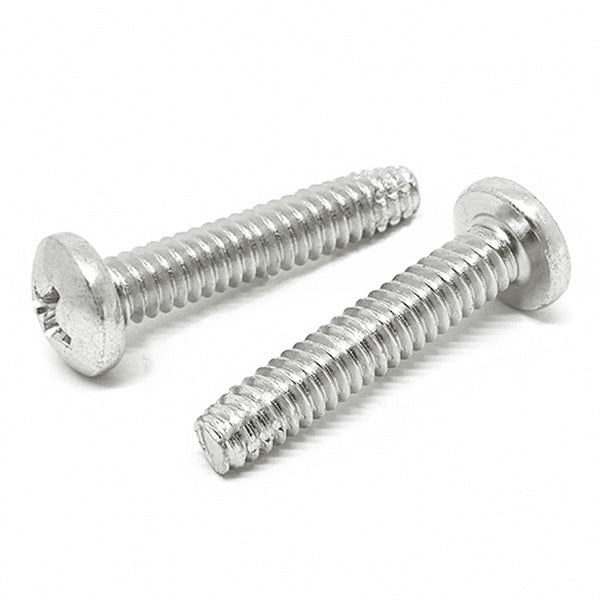 #10-24x5/8" 410 Stainless Steel Phillips Pan Head Type F Thread Cutting Screws