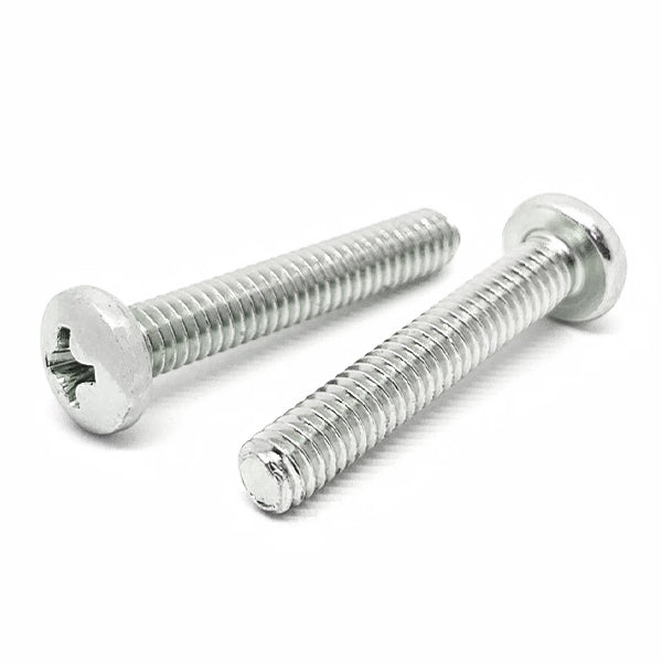 1/4"-20x3" 316 Stainless Steel Phillips Pan Head Machine Screws