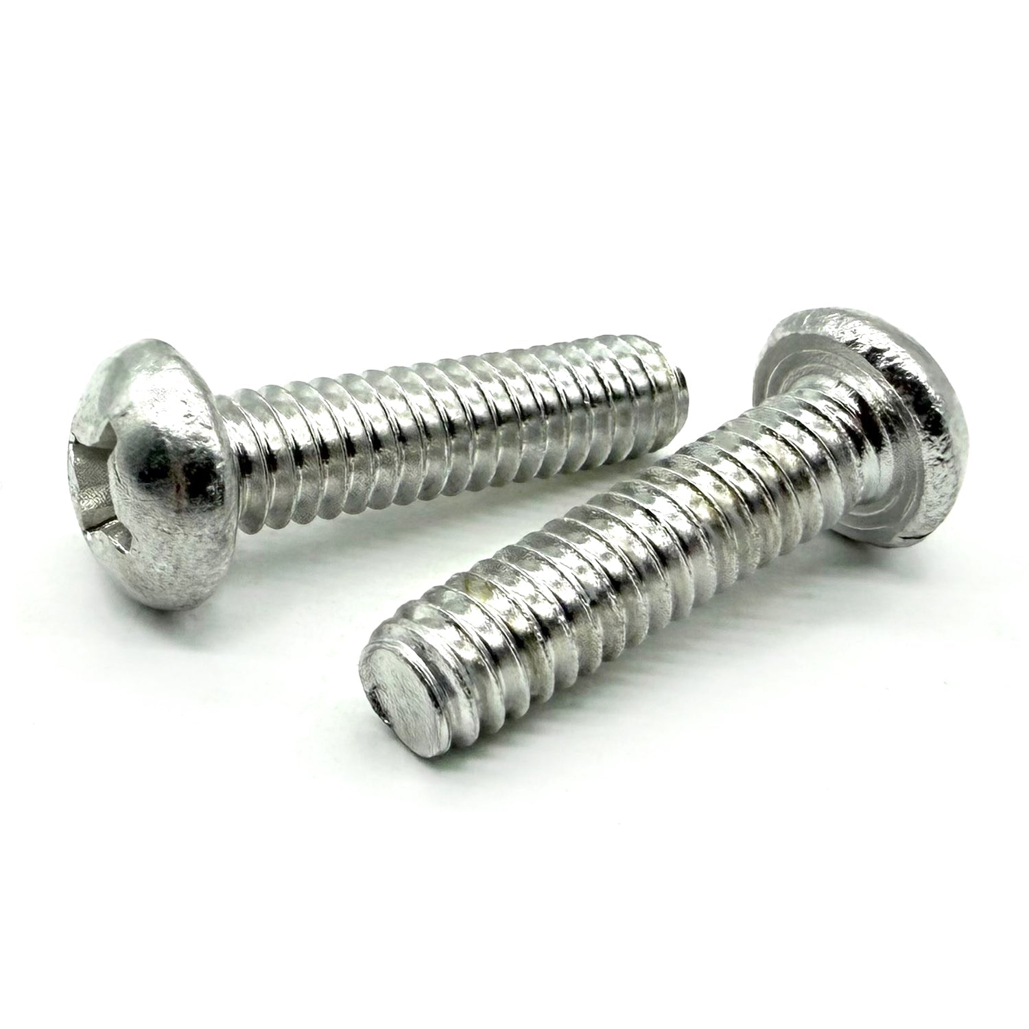 1/4"-20x2" Aluminum Phillips Round Head Machine Screw