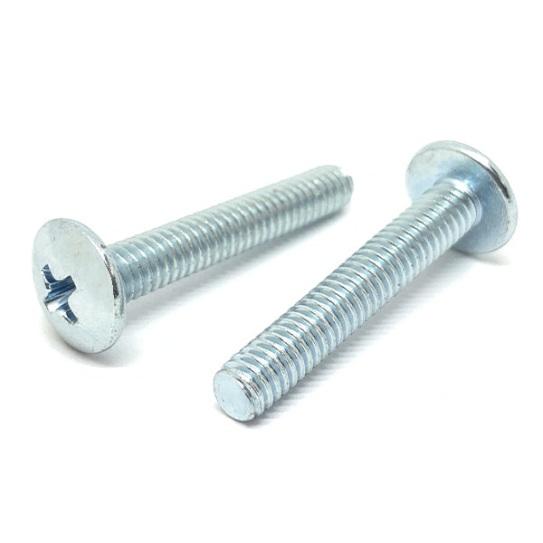 #10-24x5/8" Phillips Truss Head Machine Screws Zinc