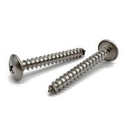 #6-18x3/4" 316 Stainless Steel Phillips Truss Head Type A Self Tapping Screws