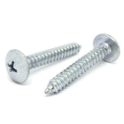 #10x1-1/4" Phillips Truss Head Type AB Self Tapping Sheet Metal Screws Zinc