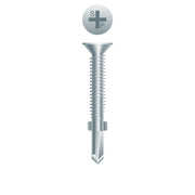 #12 Strong-Point Flat Head Reamer 12-24 x 2-1/2, PH, Zinc Finish