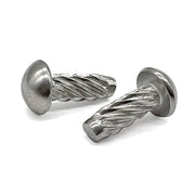 #6x3/8" 304 Stainless Steel Round Head Type U Drive Screws
