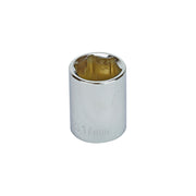 17MM - 3/8" Drive 6 Point Metric Socket