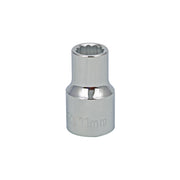 11MM - 1/2" Drive 12 Point Metric Socket