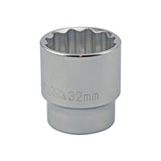 32MM - 1/2" Drive 12 Point Metric Socket