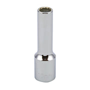 10MM - 1/2" Drive 12 Point Metric Deep Socket
