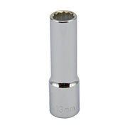13MM - 1/2" Drive 12 Point Metric Deep Socket