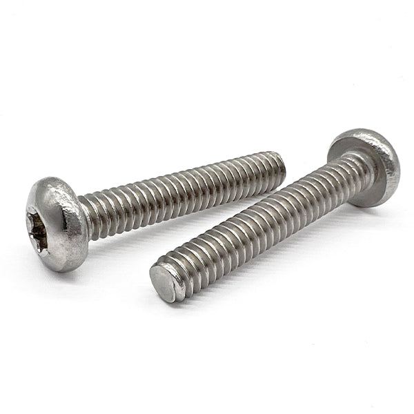 #10-32x3/8" 18-8 Stainless Steel Star Drive Pan Head Machine Screws
