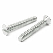 1/4-20x1" Stainless Steel Slotted Flat Head Machine Screws Steel