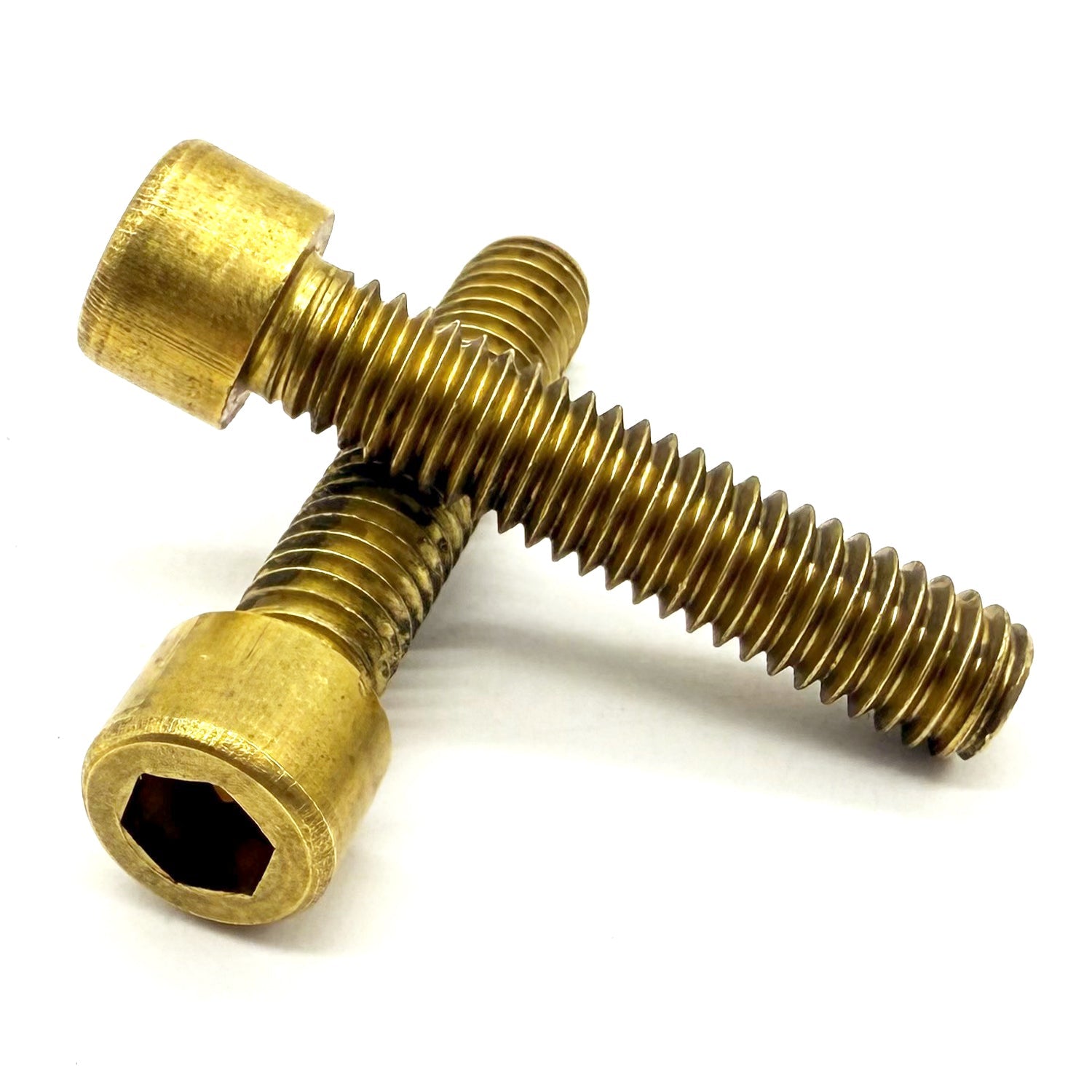 5/16"-18x2-1/2" Brass Socket Head Cap Screw