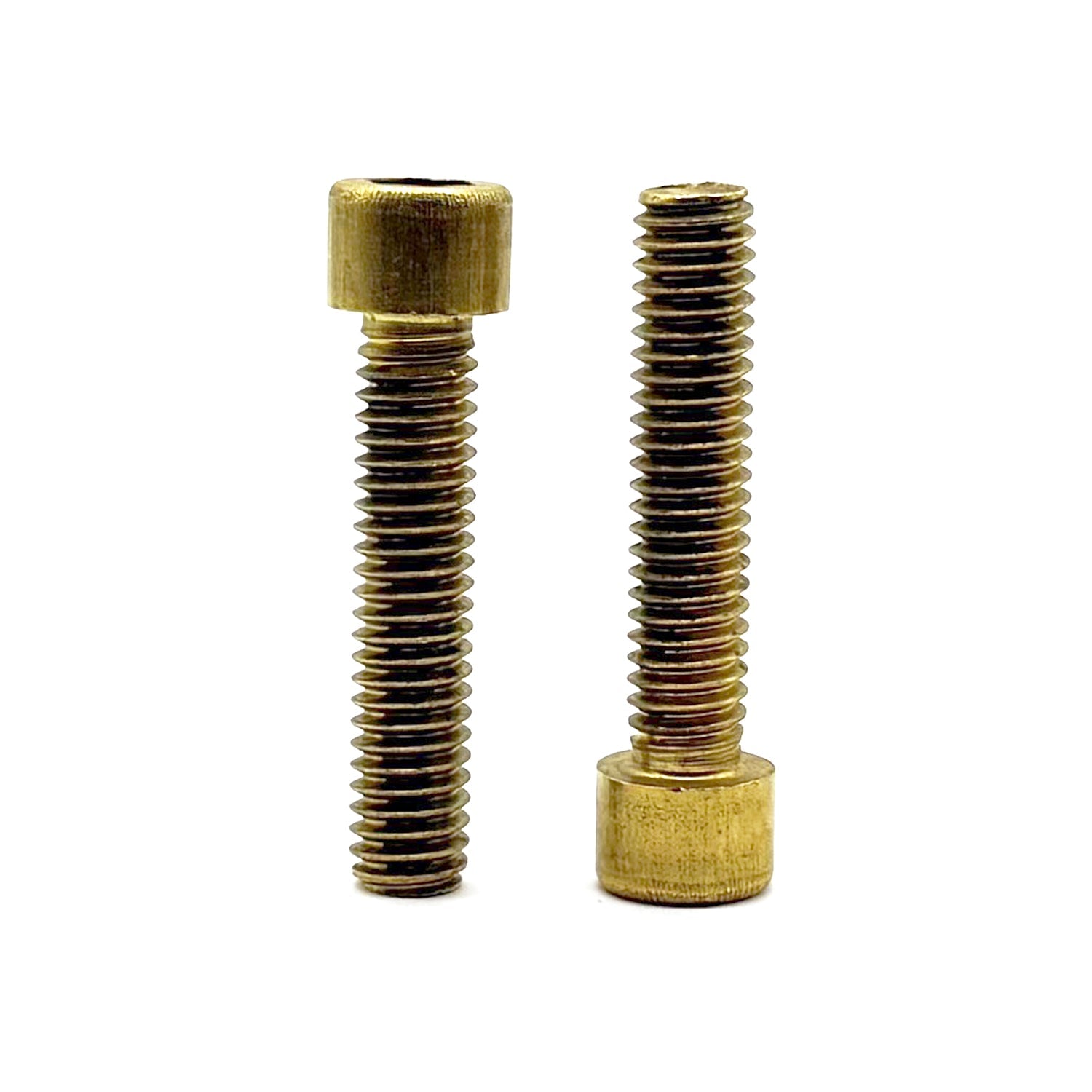 #10-32x1/2" Brass Socket Head Cap Screw