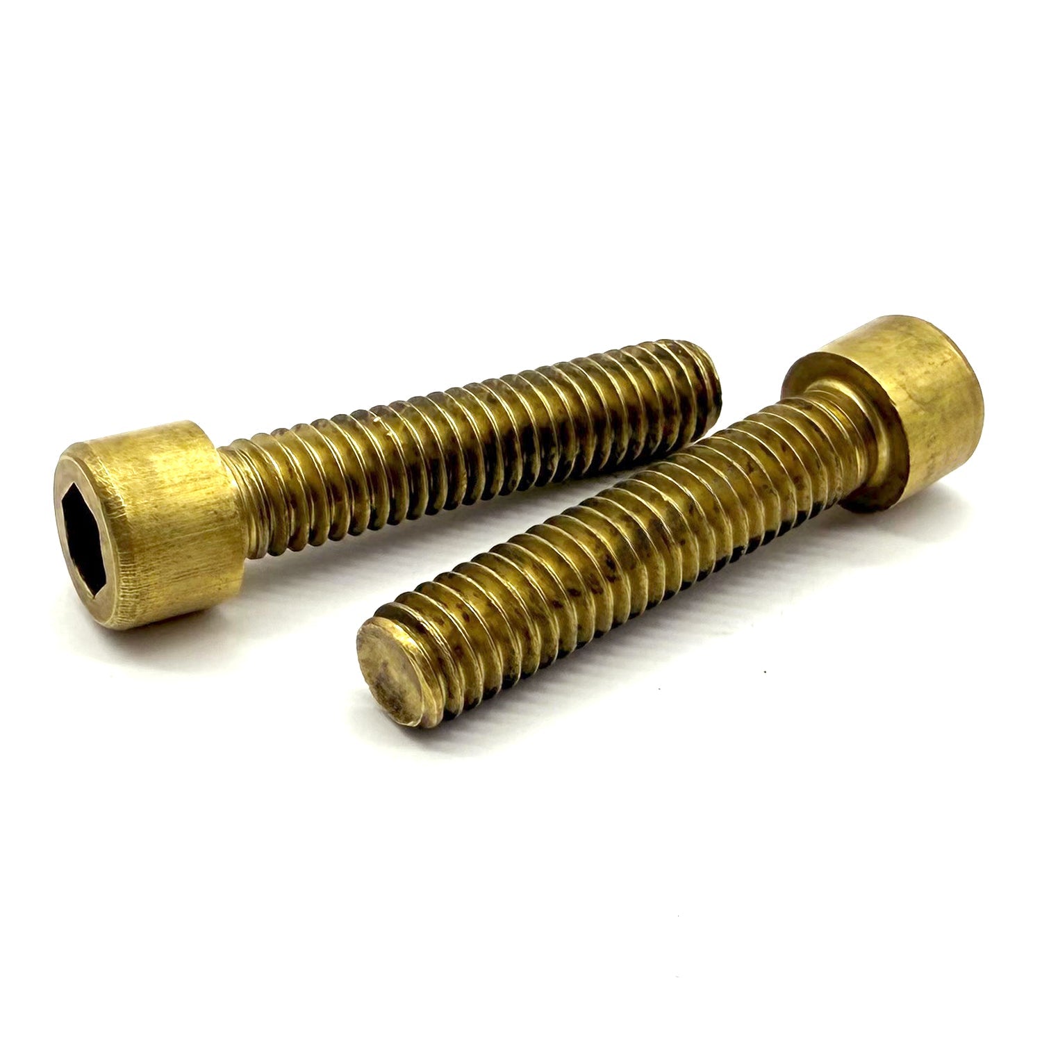 1/4"-20x1-1/4" Brass Socket Head Cap Screw