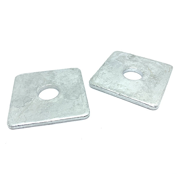 3/4 x 2-3/4" Steel Square Plate Washer Hot Dip Galvanized