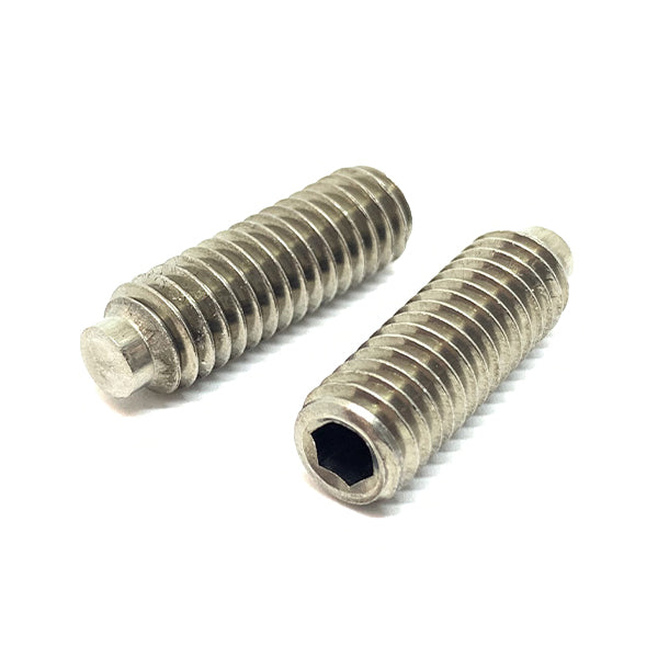 5/16-18x3/8"  Stainless Steel Half Dog Point Allen Socket Set Screw