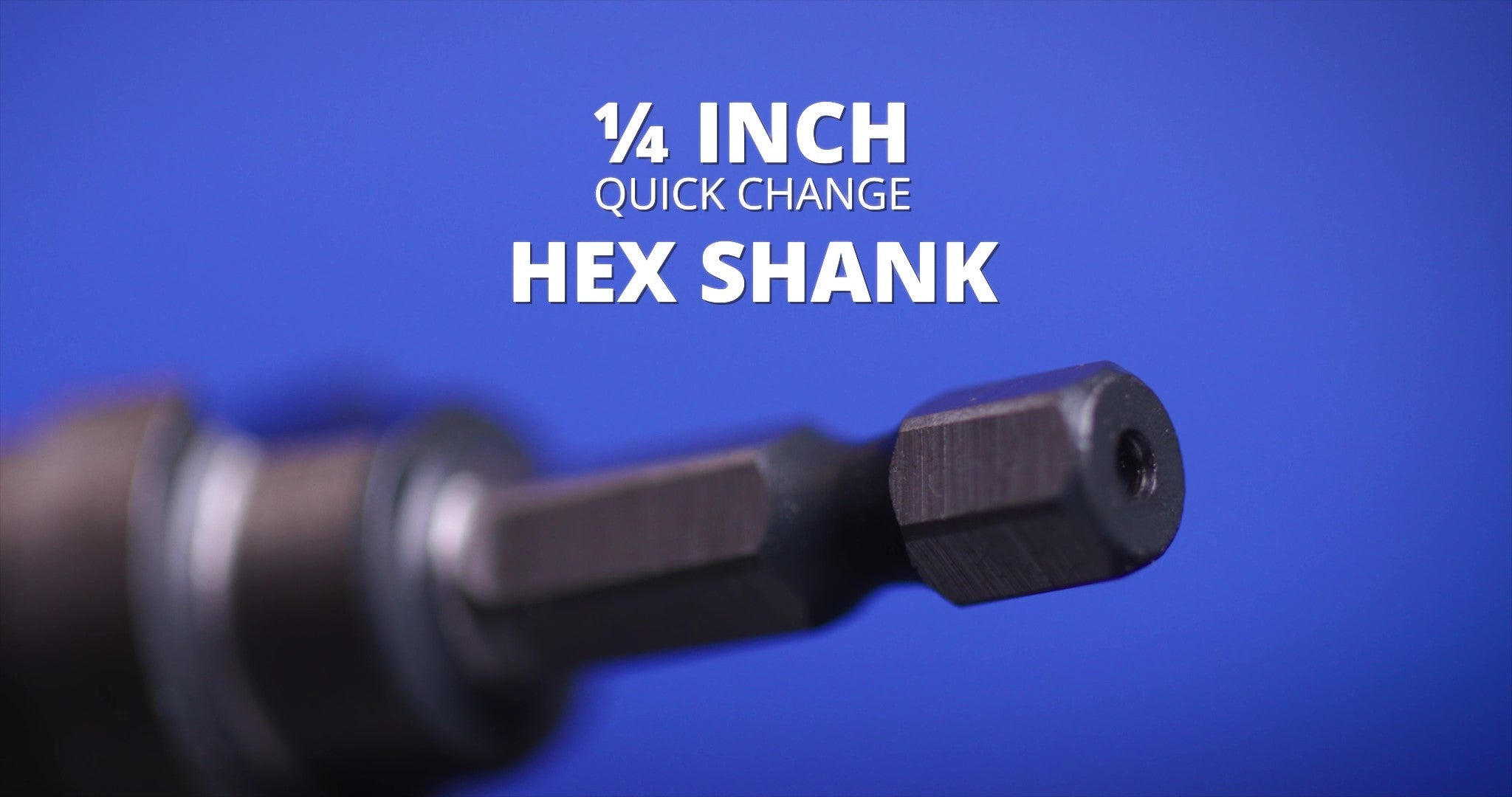 #4 HSS Quick Change Hex Shank Step Drill Bit (3/16" - 7/8" by 1/16")