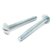 1/4"-20x1-1/2" Slotted Truss Head Machine Screws Zinc